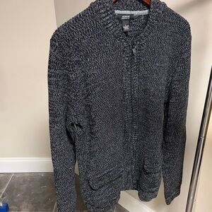 Alfani Men's Charcoal Cardigan Sweater